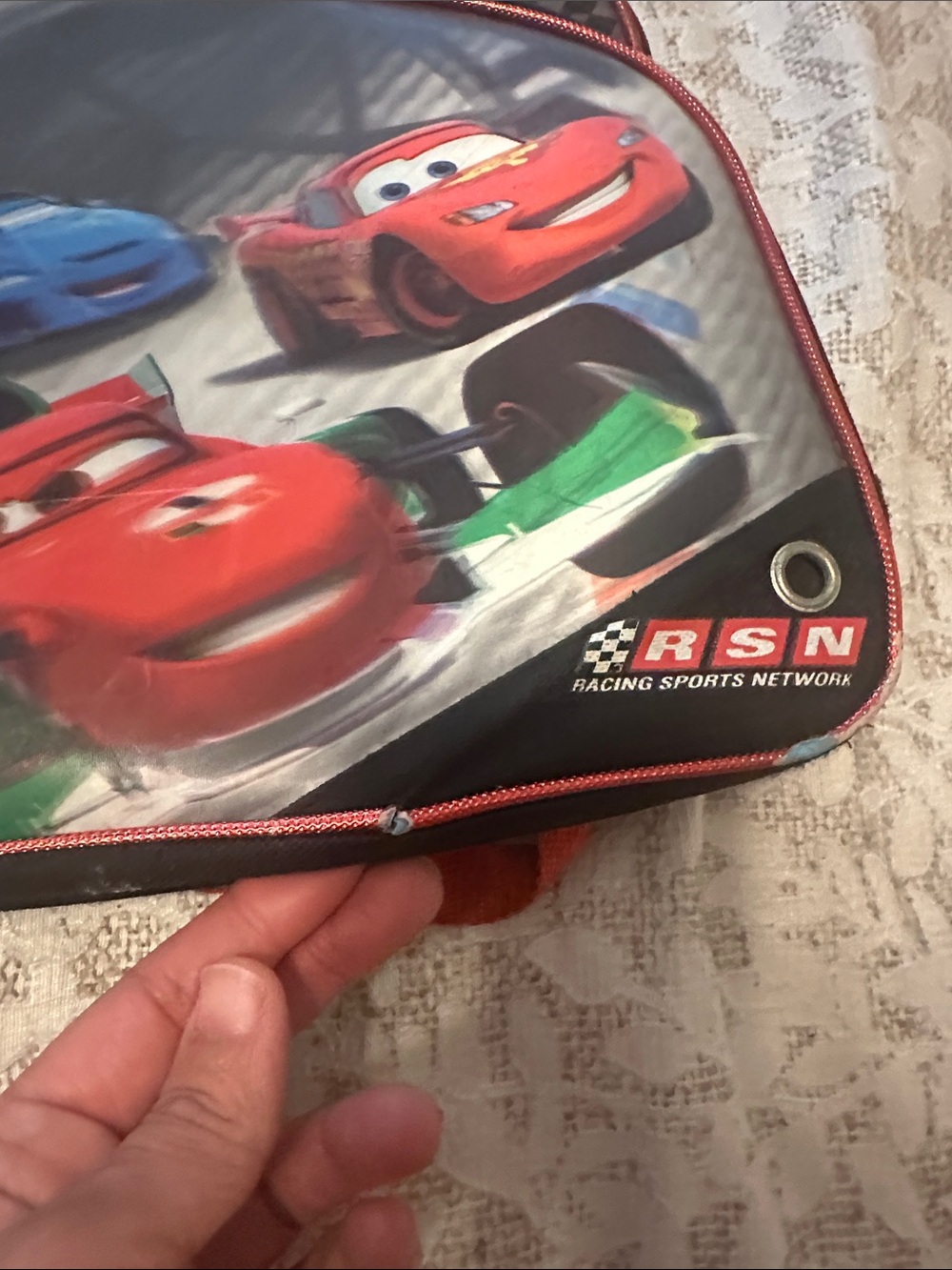 Cars Kids Backpack - Red - Picture 2 of 4